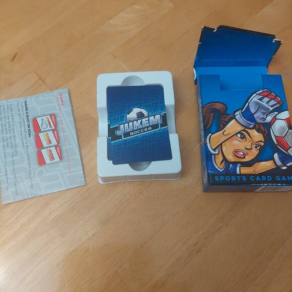 Haywire Group Jukem Soccer Sports Card Game With Instructions - Picture 3 of 5